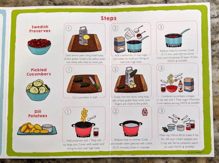 cooking with kids raddish kids steps for making a smorgasbord dish