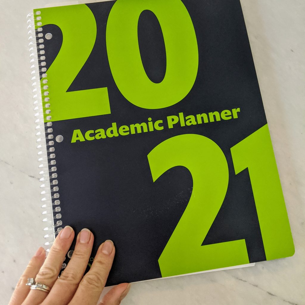 get your child organized with a planner