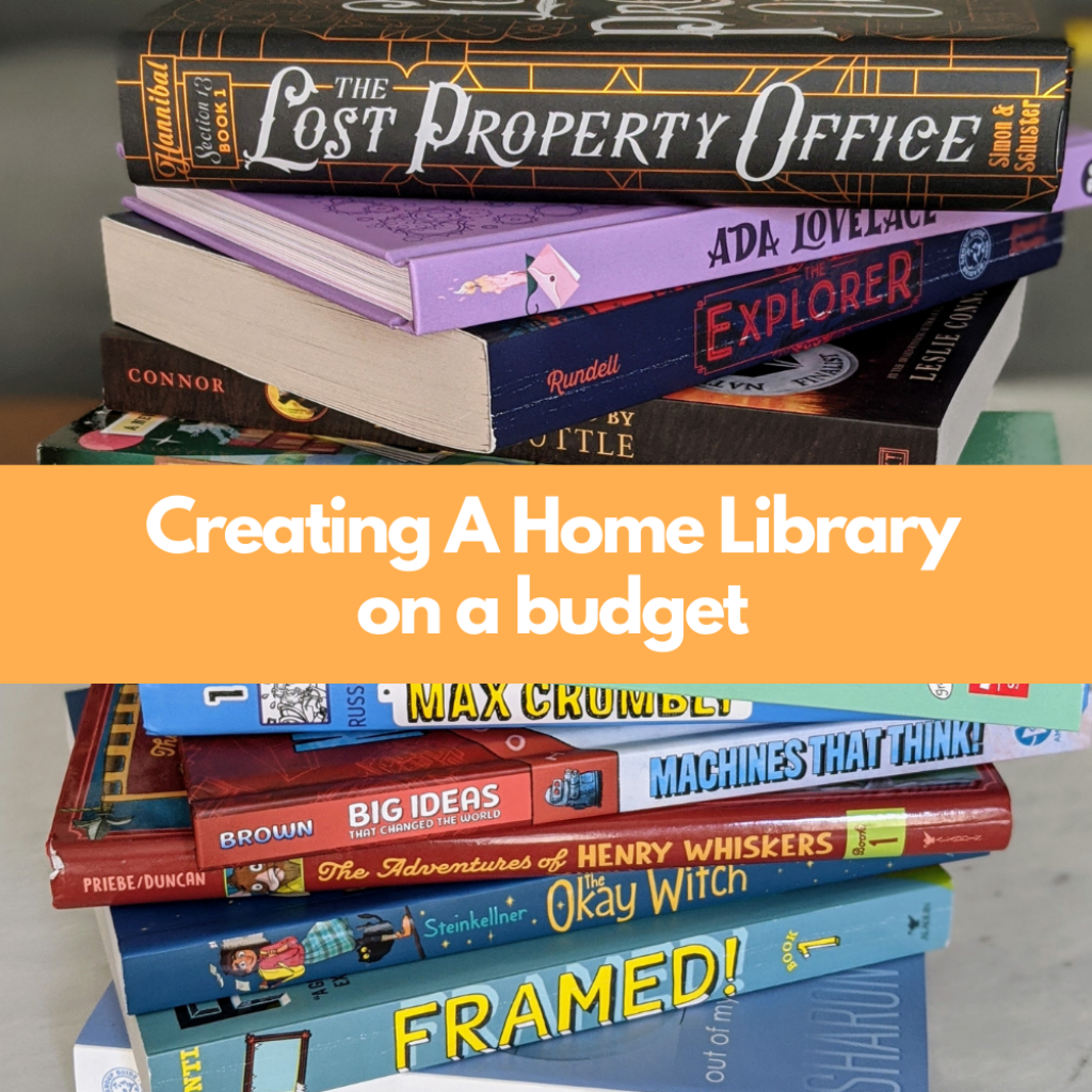 creating a library on a budget